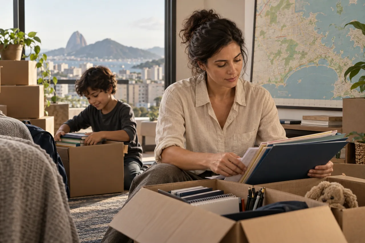Imagem ilustrativa: preparar consulta após mudar de cidade, em contexto de orientação familiar